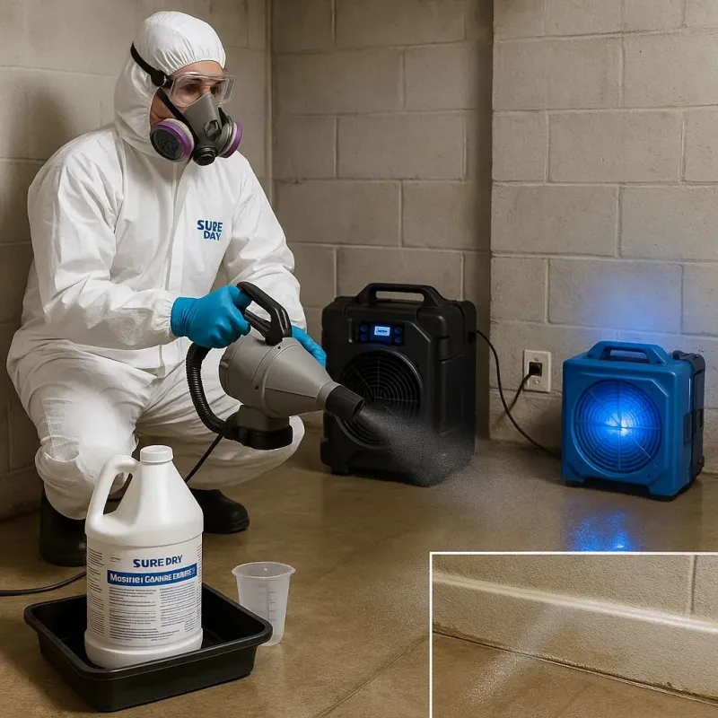 Sanitization and Odor Removal process in Eastgate, WA