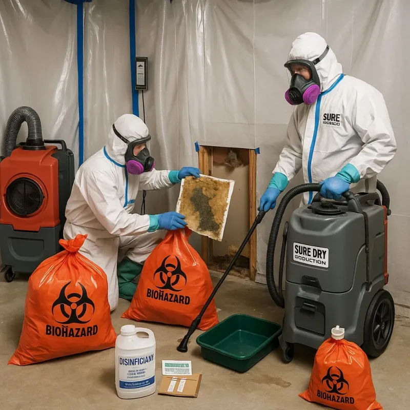 Contaminated Water Handling Protocols process in Eastgate, WA